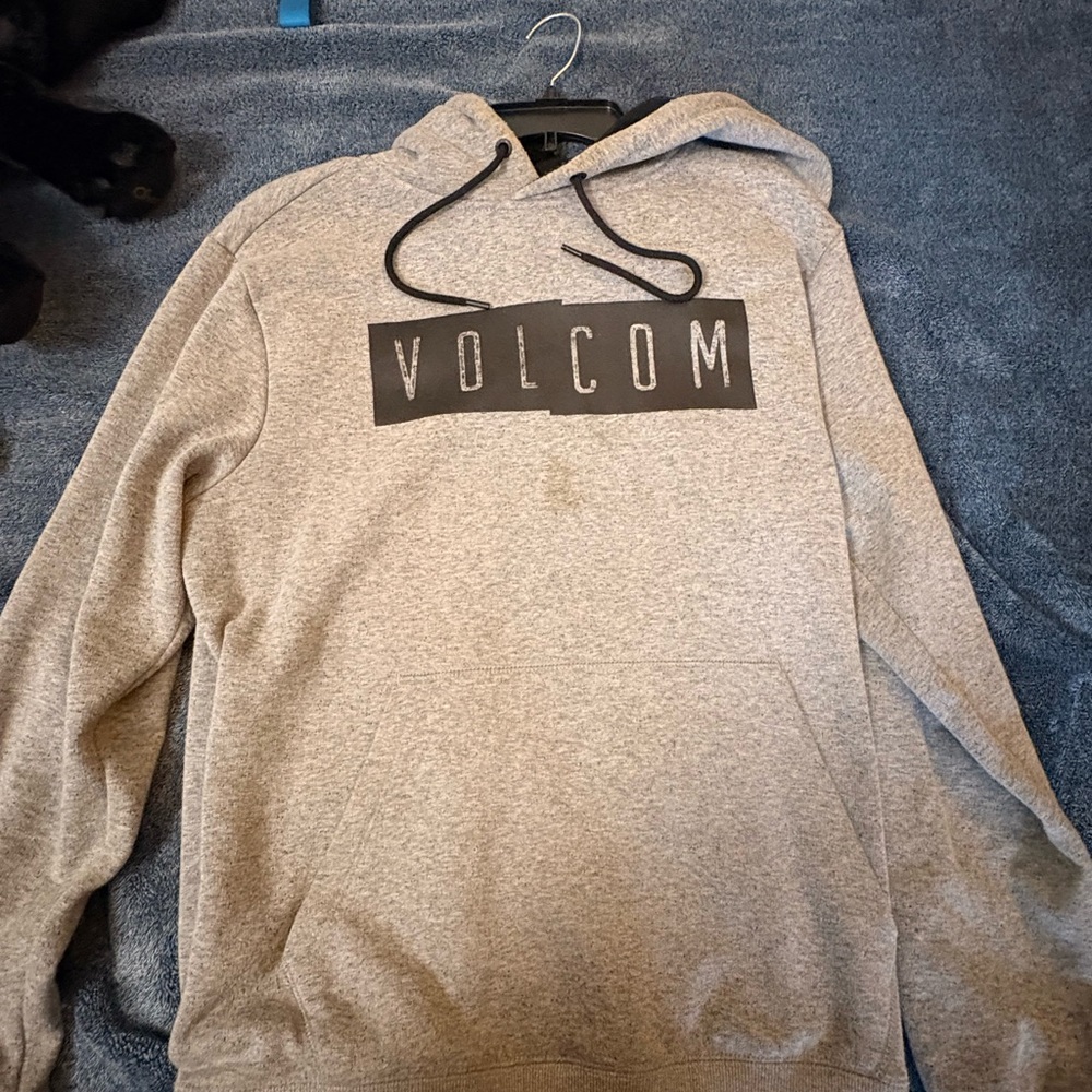 Volcom Heather Gray Hoodie for Men
